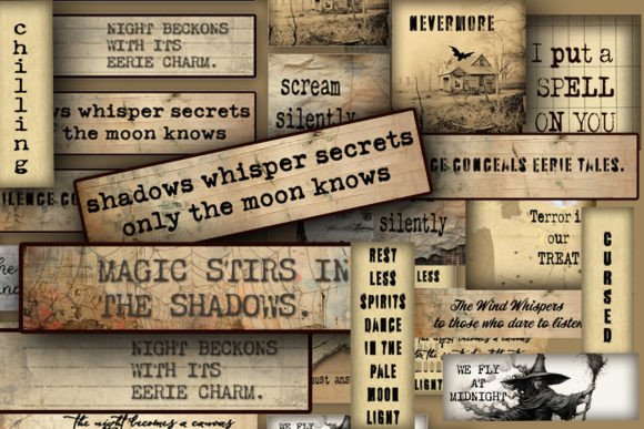 Download Halloween Words Phrases - Premium Resources